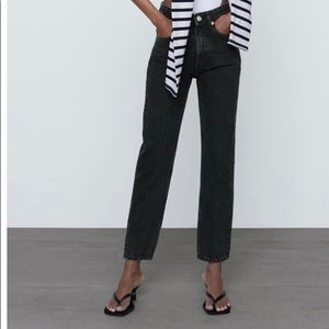 Zara mom jeans